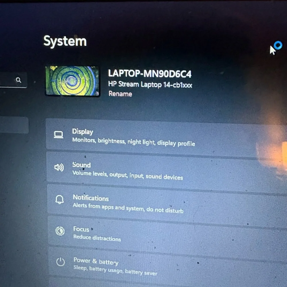 HP Rose Laptop